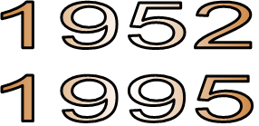 1952 1995 